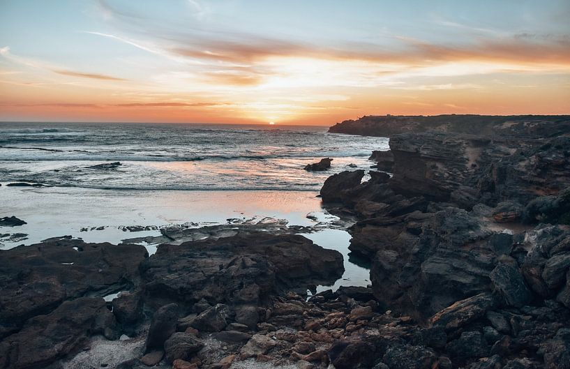 Zonsondergang Australië van Atlasinmyhand