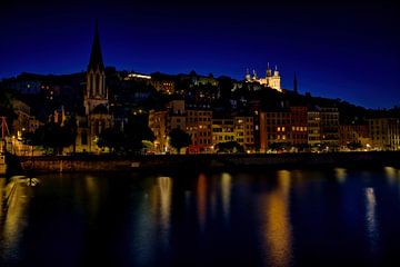 Lyon by night