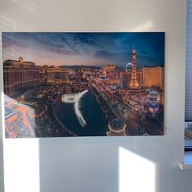 Customer photo: Las Vegas Skyline by Edwin Mooijaart, on ArtFrame