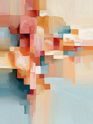 Kleurrijke Abstracte Harmonie