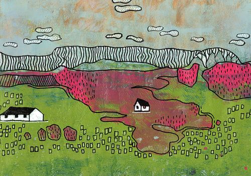 oorspronkelijk seizoenen landschap