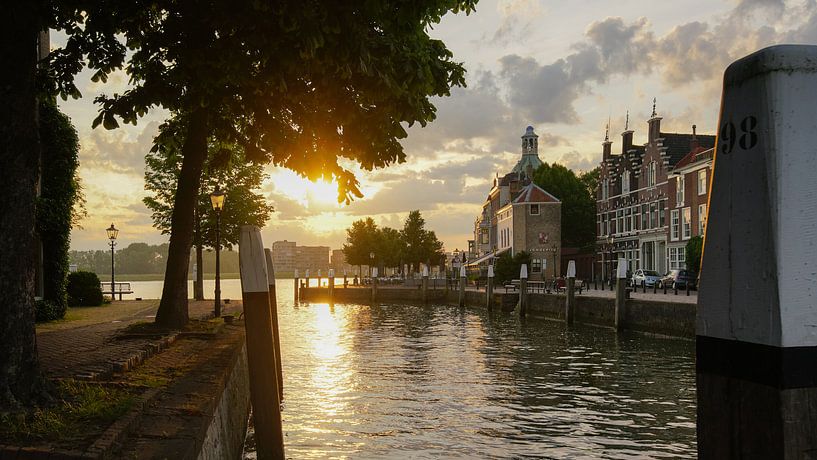 Dordrecht sur la Vieille Meuse par Dirk van Egmond