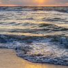 Sonnenuntergang am Weststrand II von Daniela Beyer