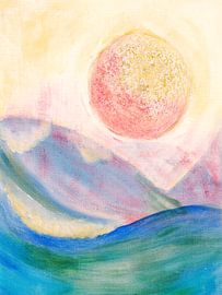 Lever de soleil brumeux sur Marjolein Brokke