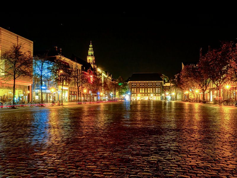 The Vismarkt in Groningen by Bram Reinders