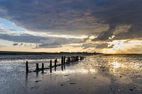 Een avond op het drooggevallen wad bij Wierum