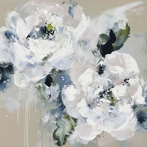 Pivoines en mouvement et en souffle