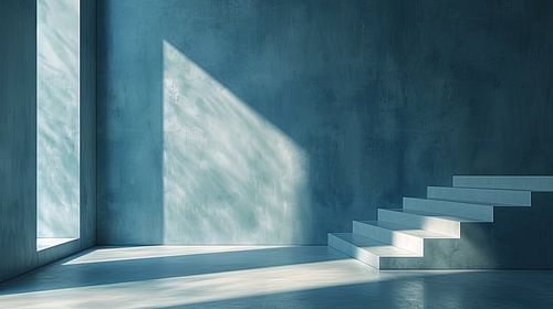 Lichtspel in Blauwtinten