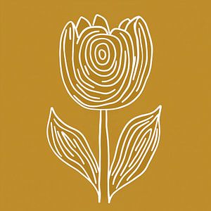 Tulpe Illustration