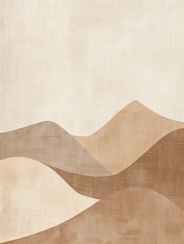 Peinture de paysage abstrait