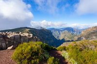 Looproute van de pico do arieiro naar Pico Ruivo
