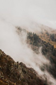 Herfst uitzicht in Frankrijk van Holly Klein Oonk