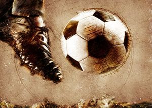 Fußballspieler Sport Kunst #Fußball #Fußball