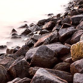 Des rochers le long de la rivière sur Martin Hulsman