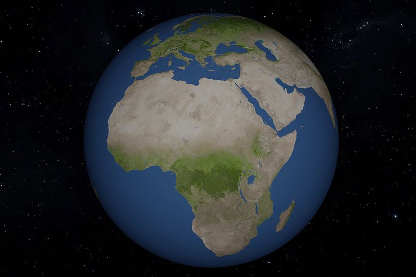 3D Render from Planet Earth by Tom Voelz
