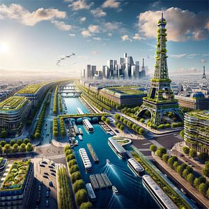 Paris - Futuristic Cities