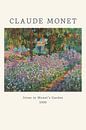 Irisses in Monet's Garden - Claude Monet by Creative texts thumbnail