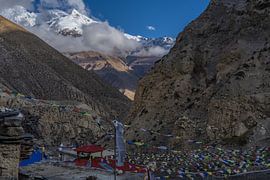 Drapeaux de prière pour le Népal
