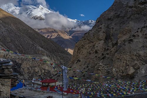 Gebedsvlaggen Nepal