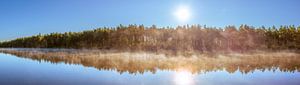 Panorama de la matinée en Finlande