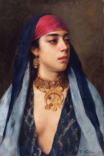 Schoonheid uit een harem, Franz Xaver Kosler