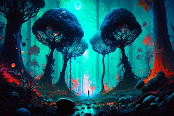 Magical huge trees by haroulita