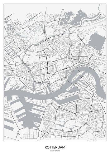 Karte von Rotterdam