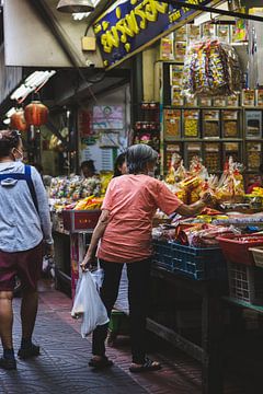 Foodstands in Chinatown: De Smaak van Bangkok's Straatkeuken van Ken Tempelers