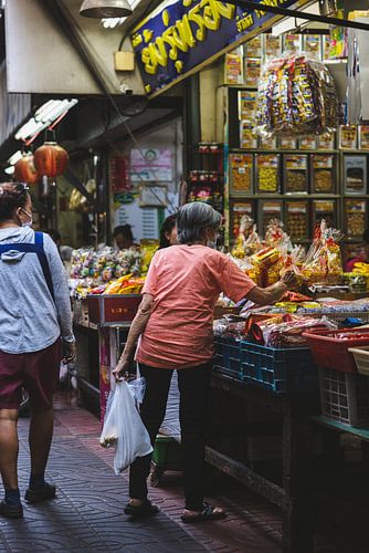 Stands de nourriture dans le quartier chinois : le goût de la cuisine de rue de Bangkok
