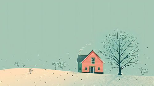 Tijdloos minimalisme: Idyllisch Hutje