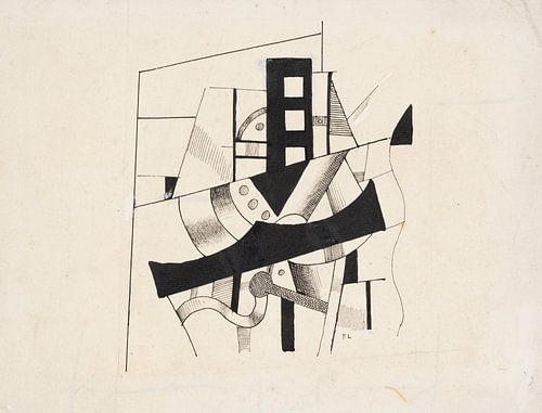 Fernand Léger, Composition, Ca. 1920