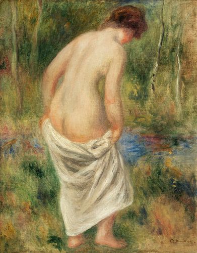 Renoir, Na het bad (1901)