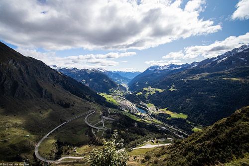Blick auf den Gotthard-Pass