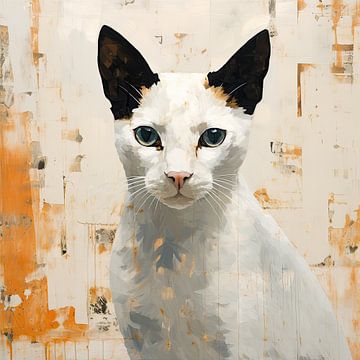Katze | Katze von Wunderbare Kunst