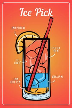 Ice Pick Cocktail by ColorDreamer
