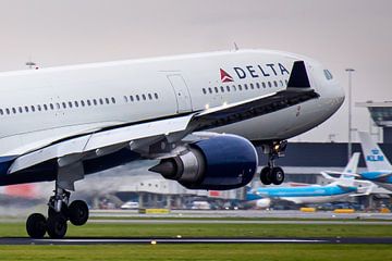 Delta Air Lines Airbus A330 sur Maxwell Pels