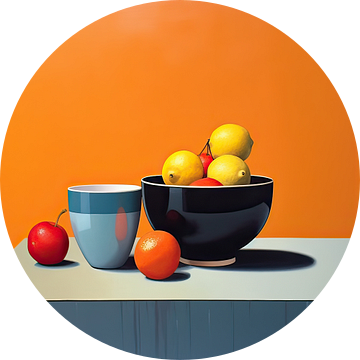 Oranje Keuken van ARTEO Schilderijen