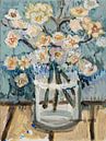 Pear blossom in blue by Tanja Koelemij thumbnail