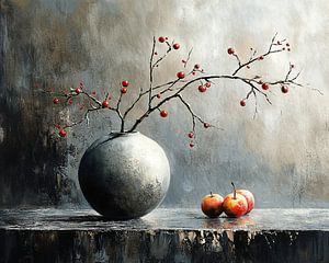 Modernes Obststillleben
