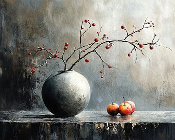 Modern Fruit Stilleven van Kunst Kriebels