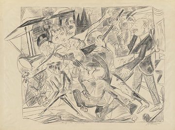 Max Beckmann - Martelaarschap (1919) van Peter Balan