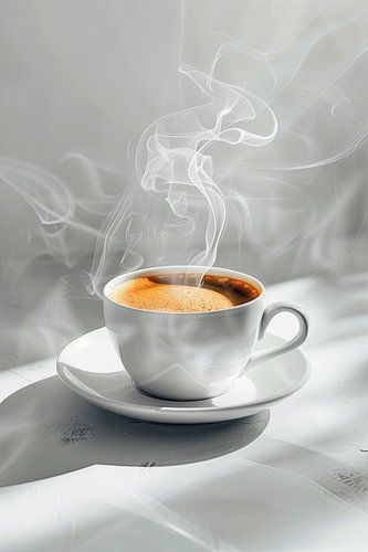 kop koffie of cappuccino