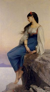 Graziella - Jules Joseph Lefebvre, 1878 van Atelier Liesjes