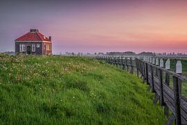 Nebelhornhaus Schokland von Bart Hendrix