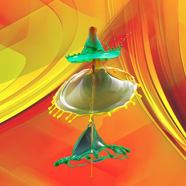 High-speed water drop photography by Rob Kempers