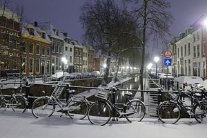 Nieuwegracht in Utrecht zwischen Quintijnsbrug und Magdalenabrug von Donker Utrecht