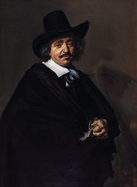 Portrait of a Man, Frans Hals by Masterful Masters