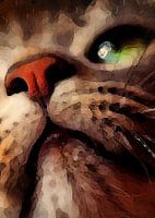 Cat animals art #cat