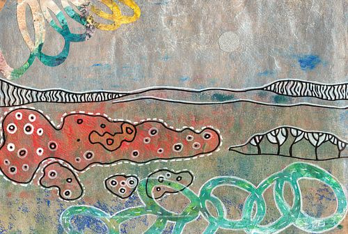 oorspronkelijk seizoenen landschap