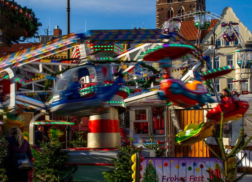 Wismar Christmas Market by Holger Felix